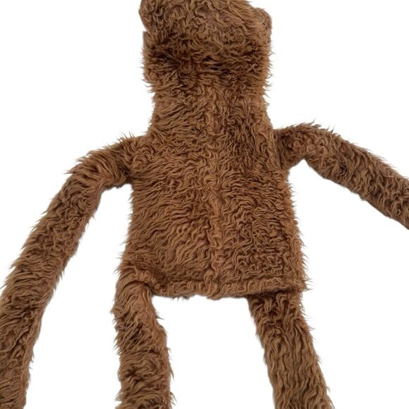 VTG 1980 FURRY HUGGEMS 38" Brown Tan Hanging Full Body Hand Monkey PUPPET Korea - Picture 13 of 16